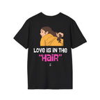 T-SHIRT LOVE IS IN THE AIR (BLACK VERSION)