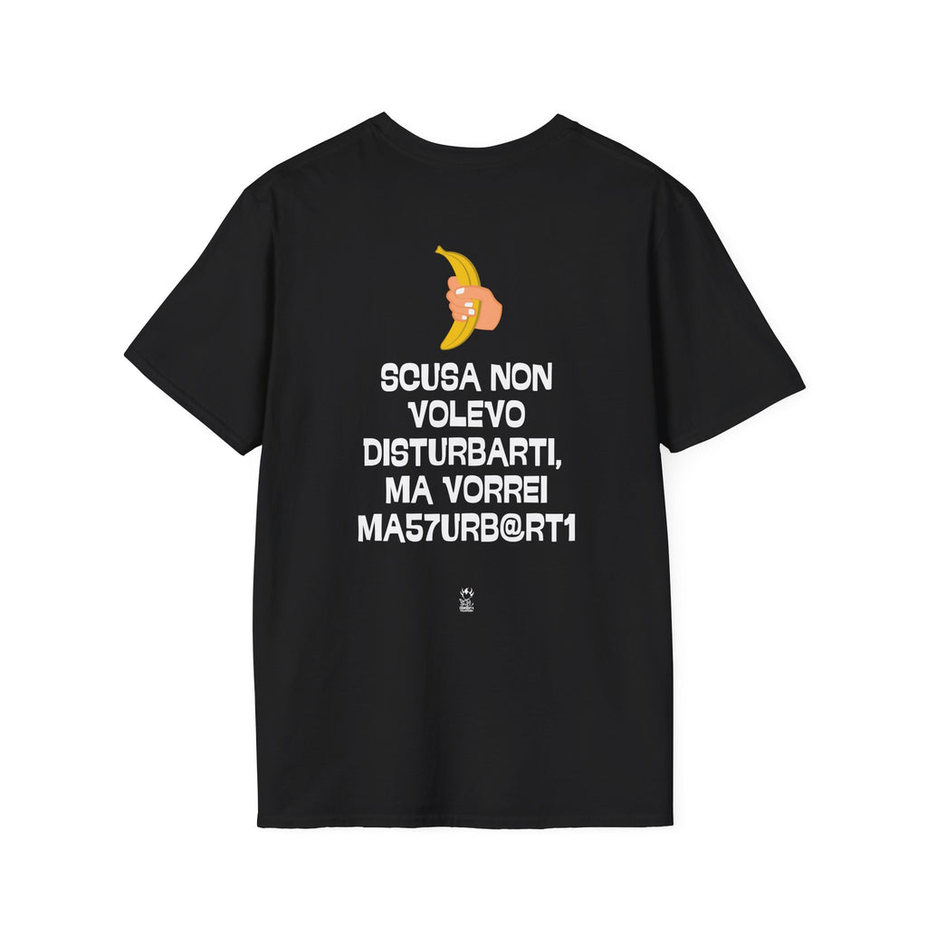 T-SHIRT SCUSA NON VOLEVO DISTURBARTI MA...