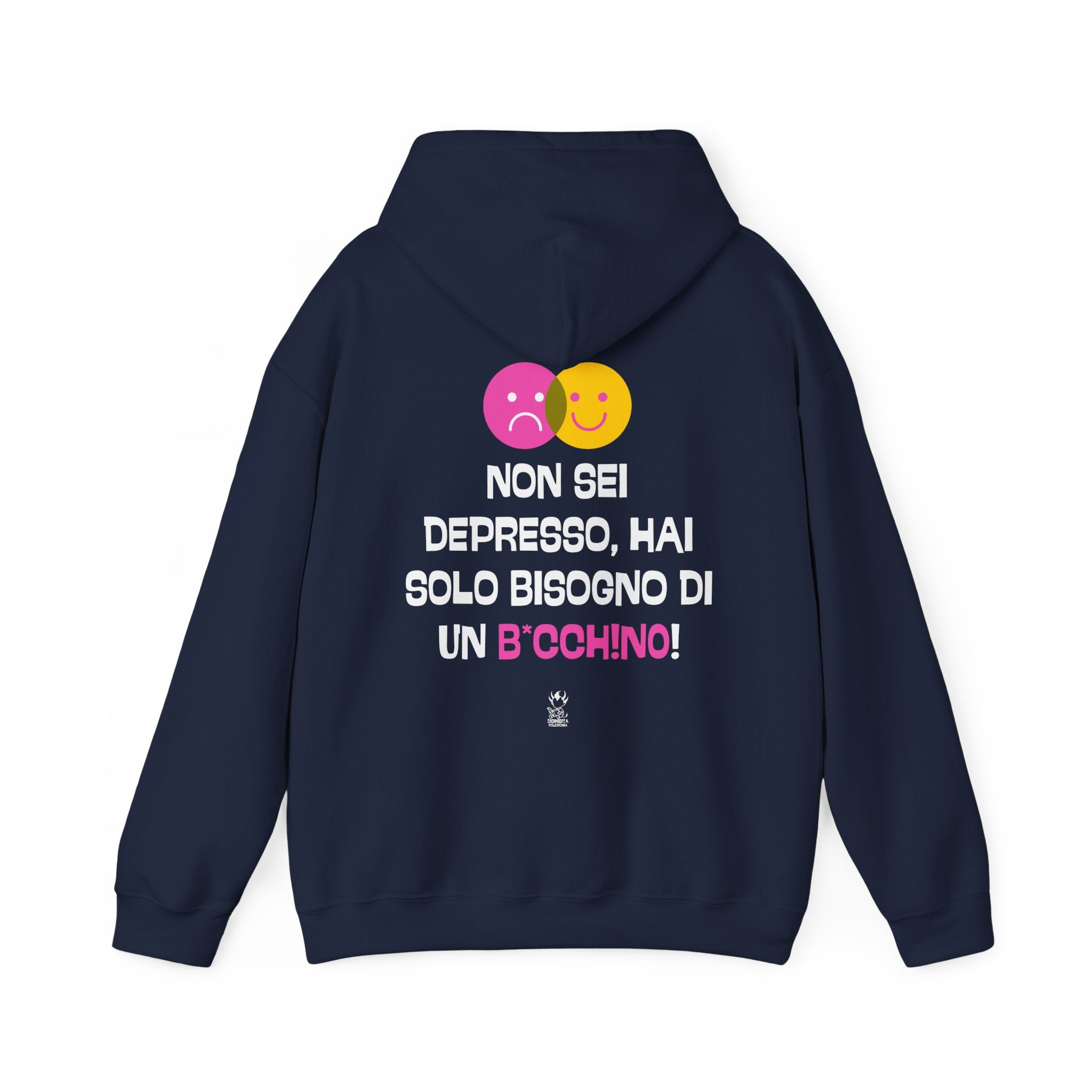 FELPA NON SEI DEPRESSO, HAI SOLO BISOGNO DI UN B*CCH!NO