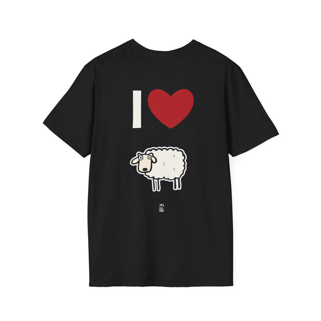T-SHIRT I LOVE PECORINA (NERA)