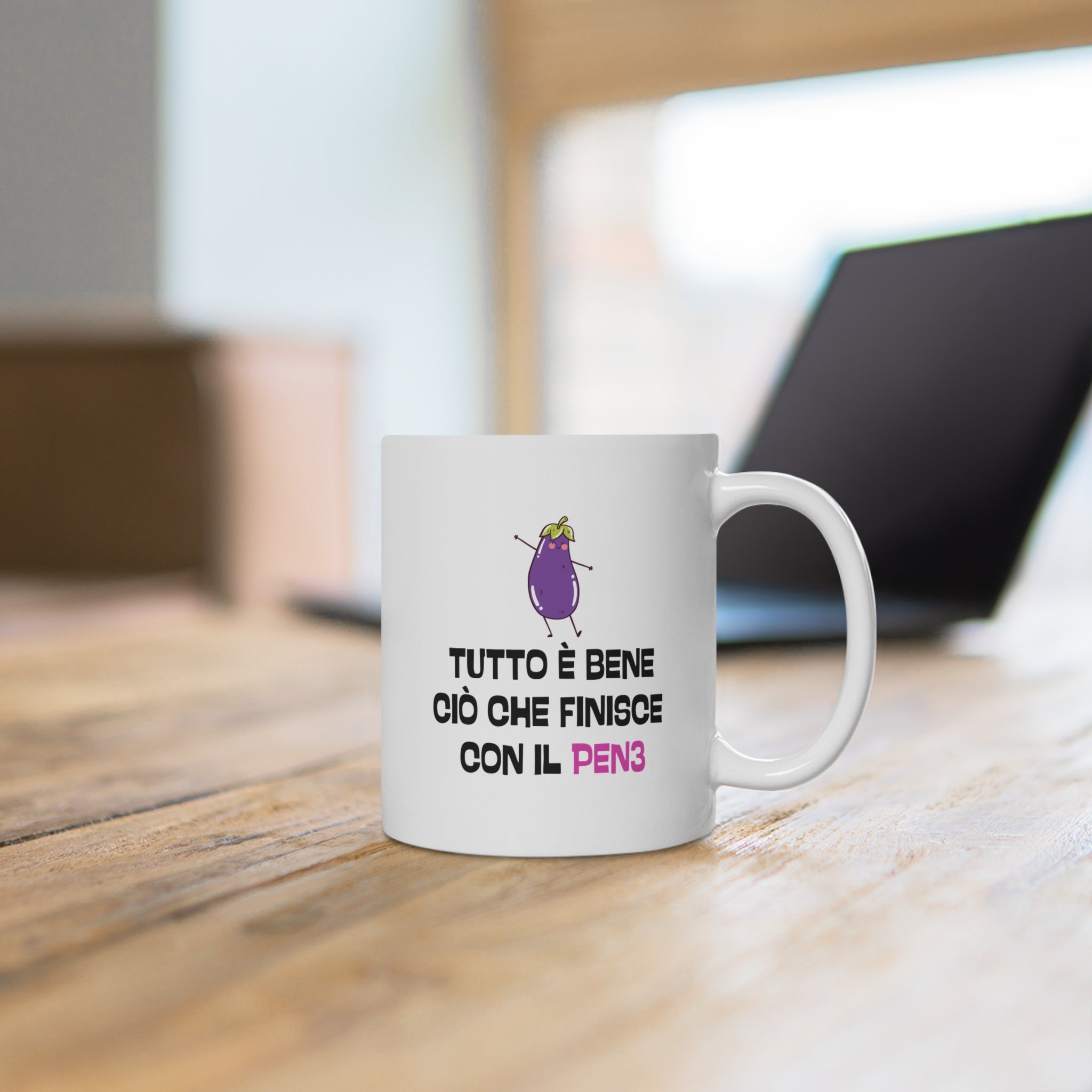 TAZZA TUTTO E' BENE CI'O' CHE FINISCE CON IL PEN3