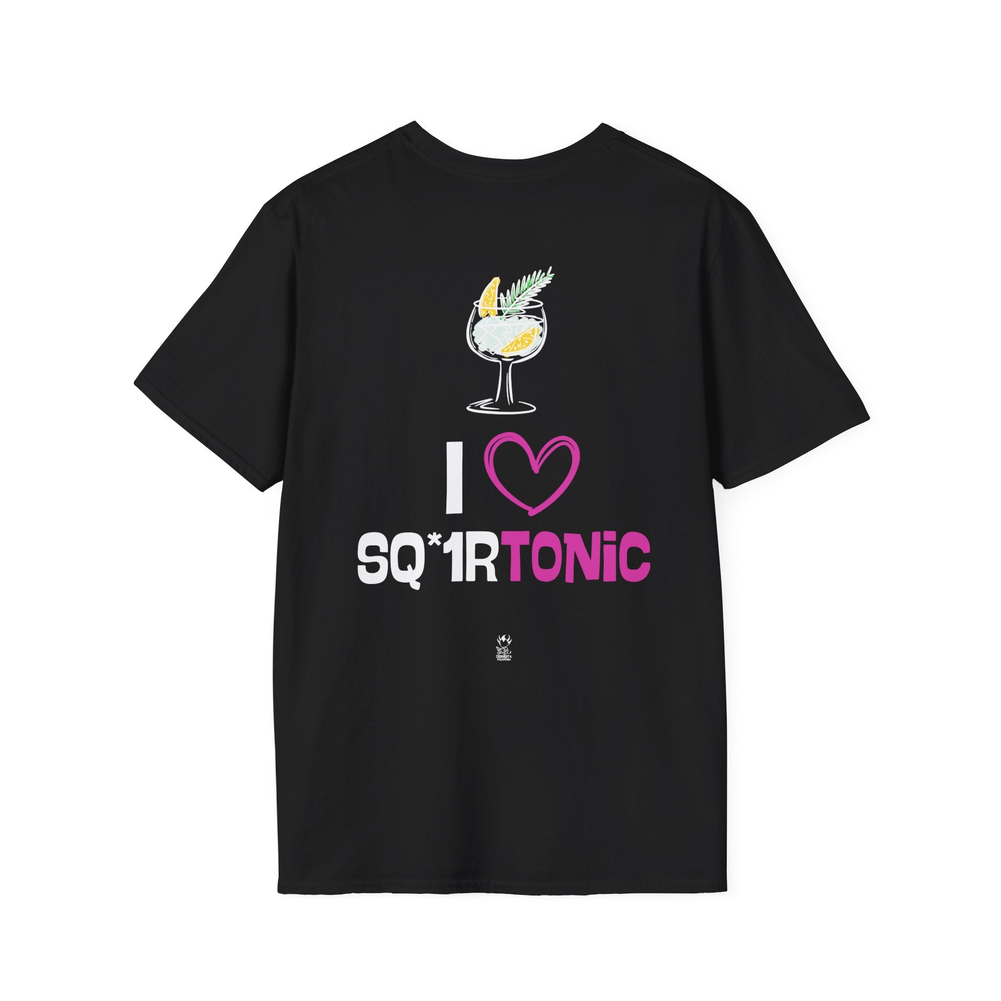 T-SHIRT I LOVE SQ*1RTONIC (BLACK VERSION)