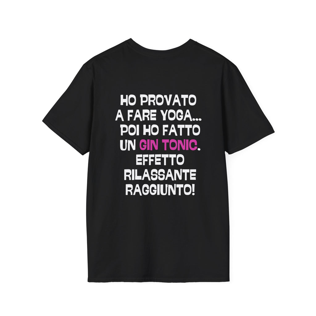 T-SHIRT SQ1RT0 GIN TONIC PERSONALIZZATA