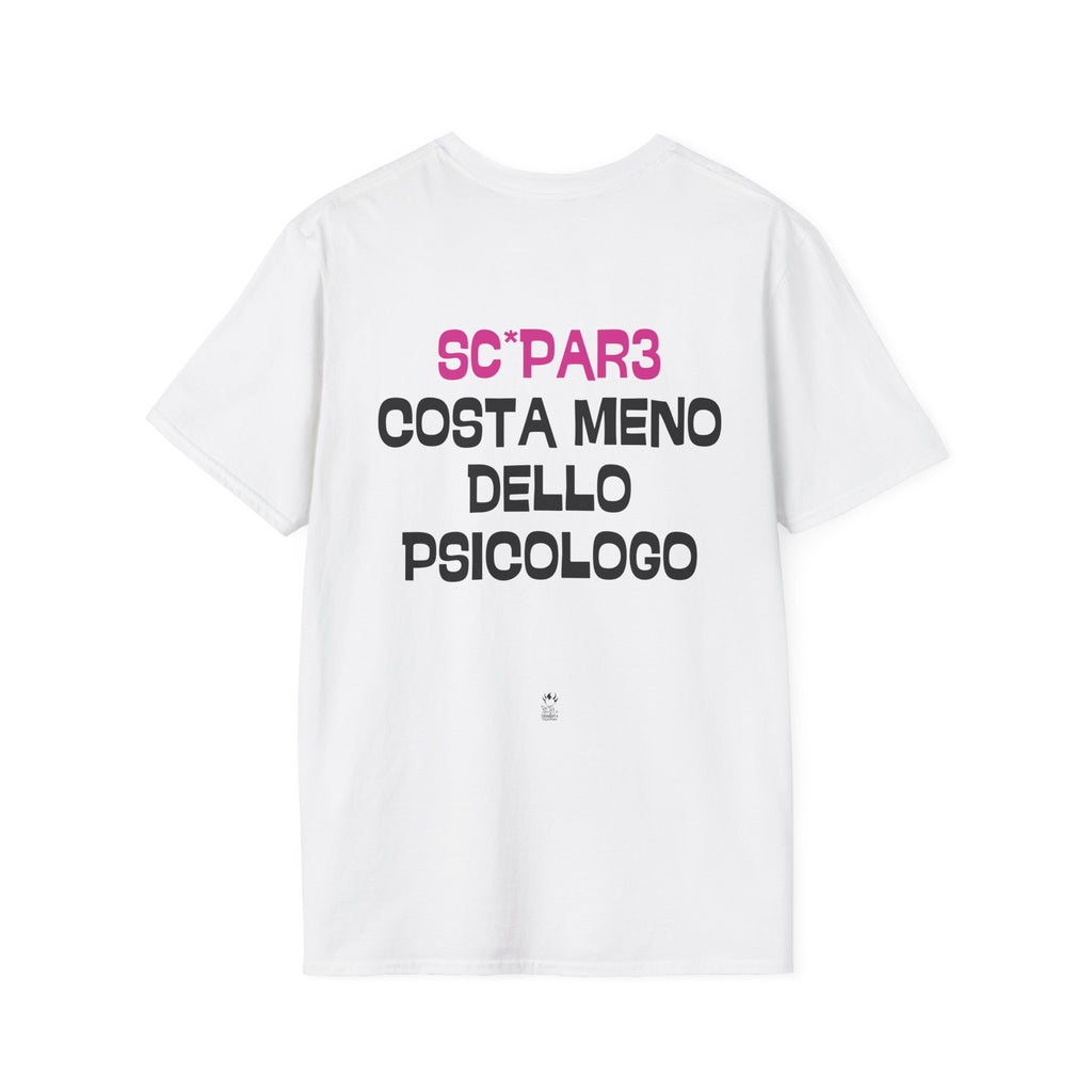 T-SHIRT SC*PAR3 COSTA MENO DELLO PSICOLOGO