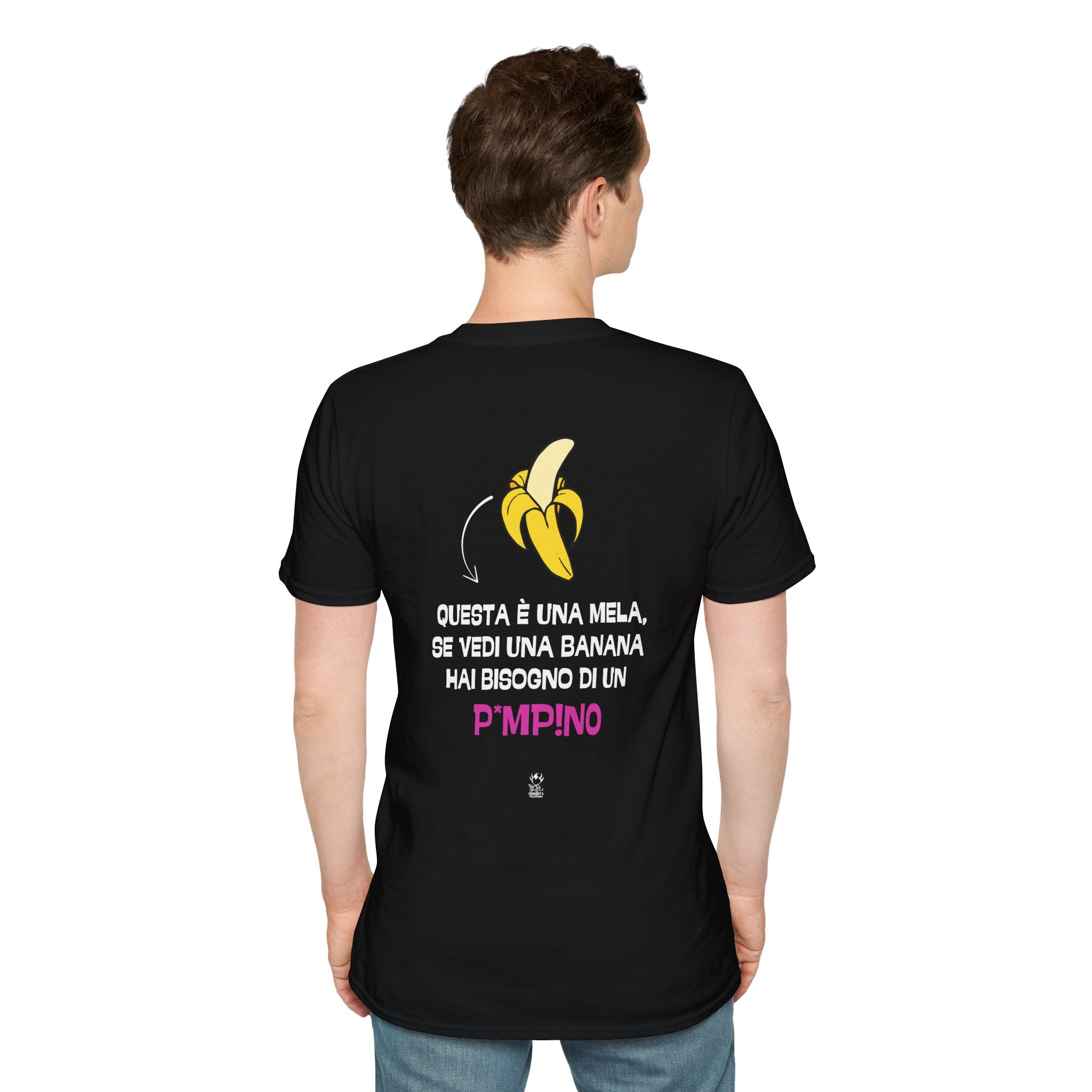 T-SHIRT MELA BANANA (NERA)