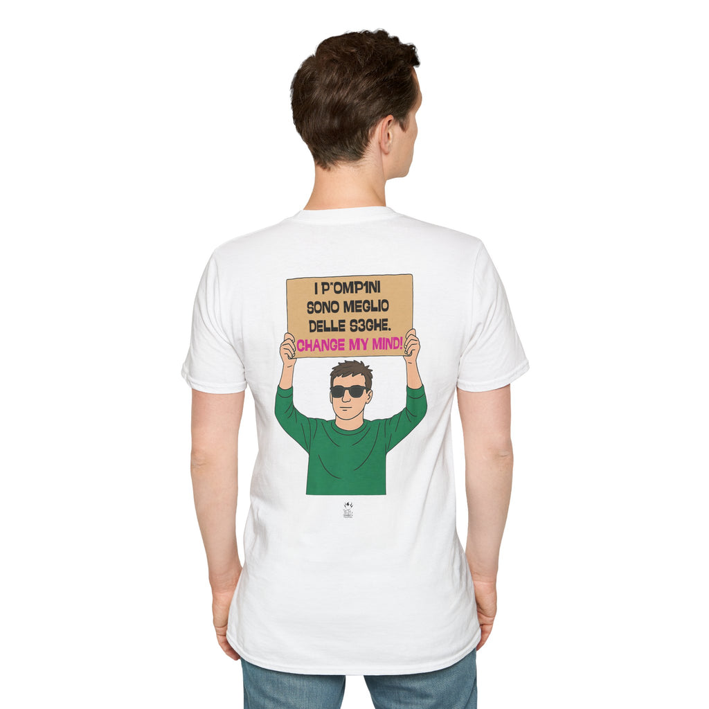 T-SHIRT P*MP1NI MEGLIO DELLE S3GHE