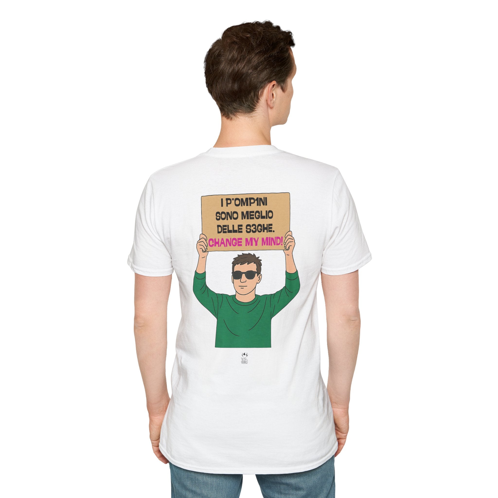 T-SHIRT P*MP1NI MEGLIO DELLE S3GHE
