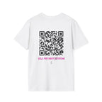 T‑SeQRet – La maglietta “segreta” con QR code interattivo (DONATORE DI ORGASMI)