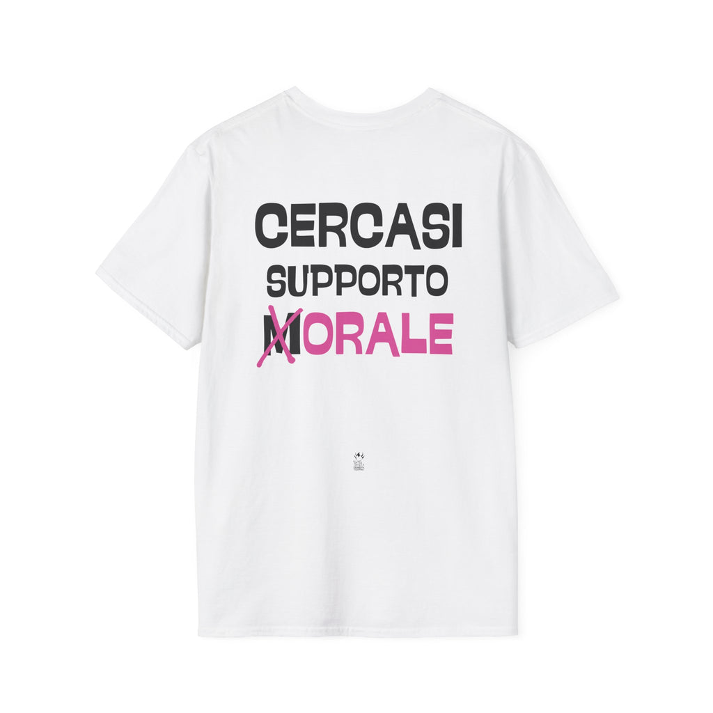 T-SHIRT CERCASI SUPPORTO ORALE