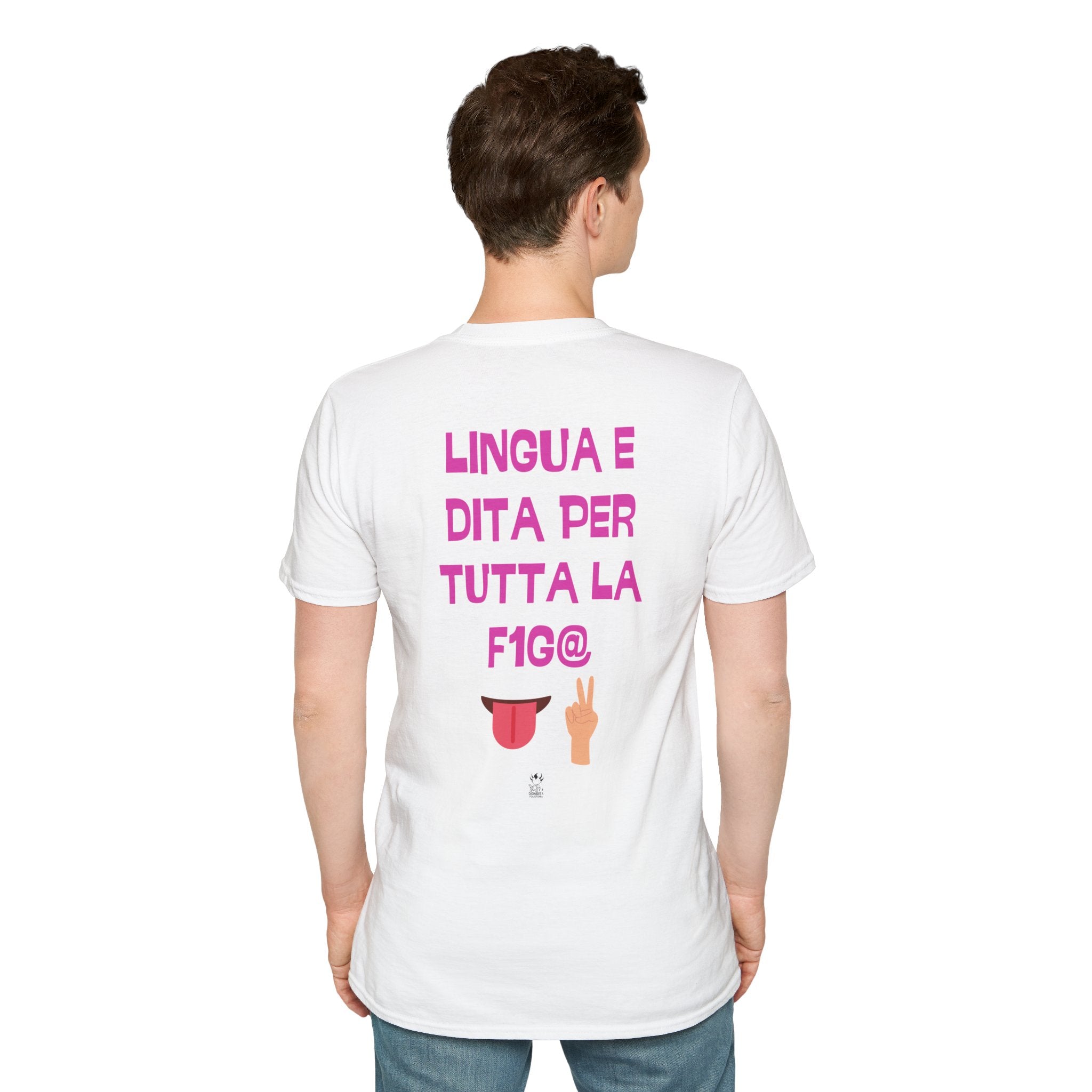 T-SHIRT LINGUA E DITA PER TUTTA LA F1G@