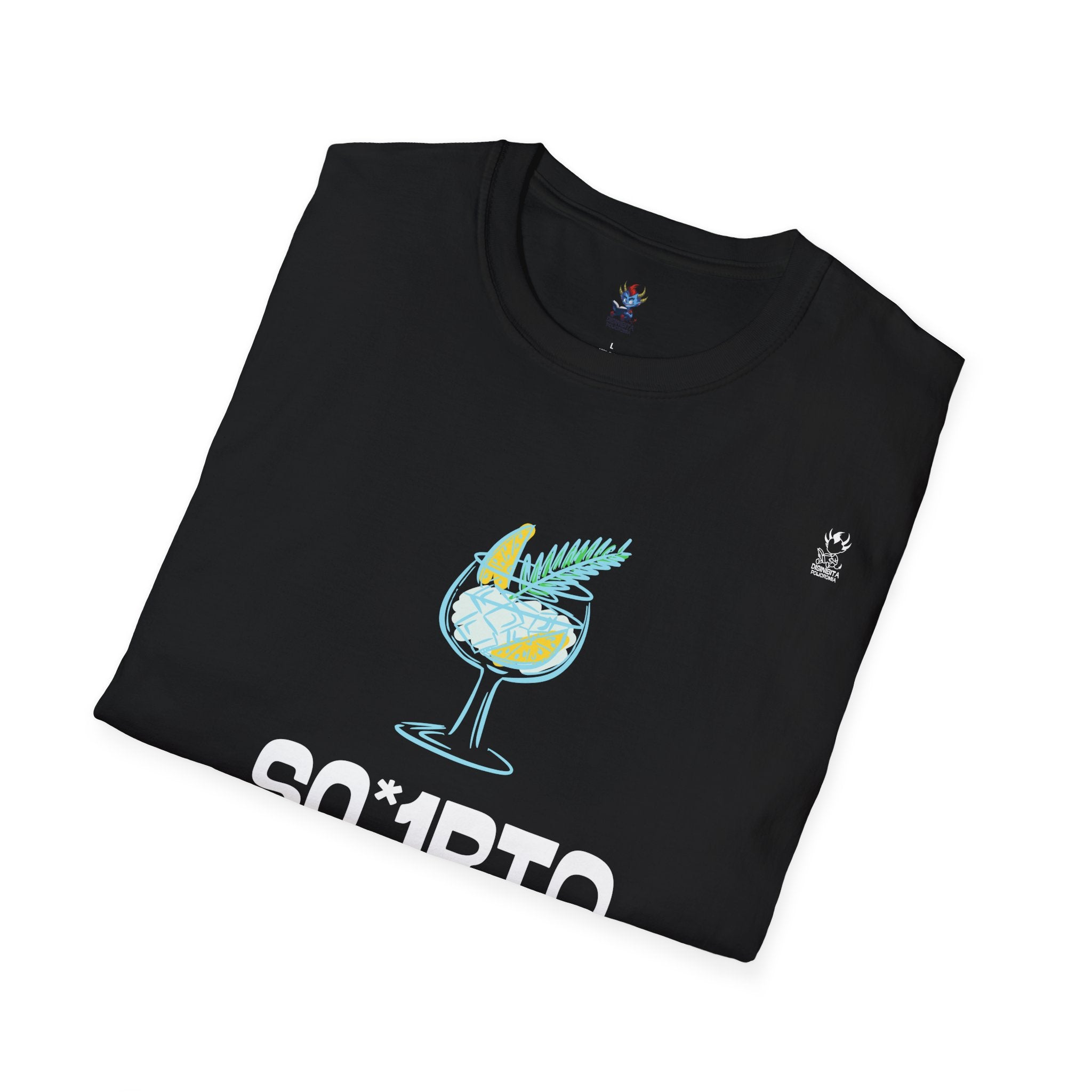 T-SHIRT SQ1RT0 GIN TONIC PERSONALIZZATA