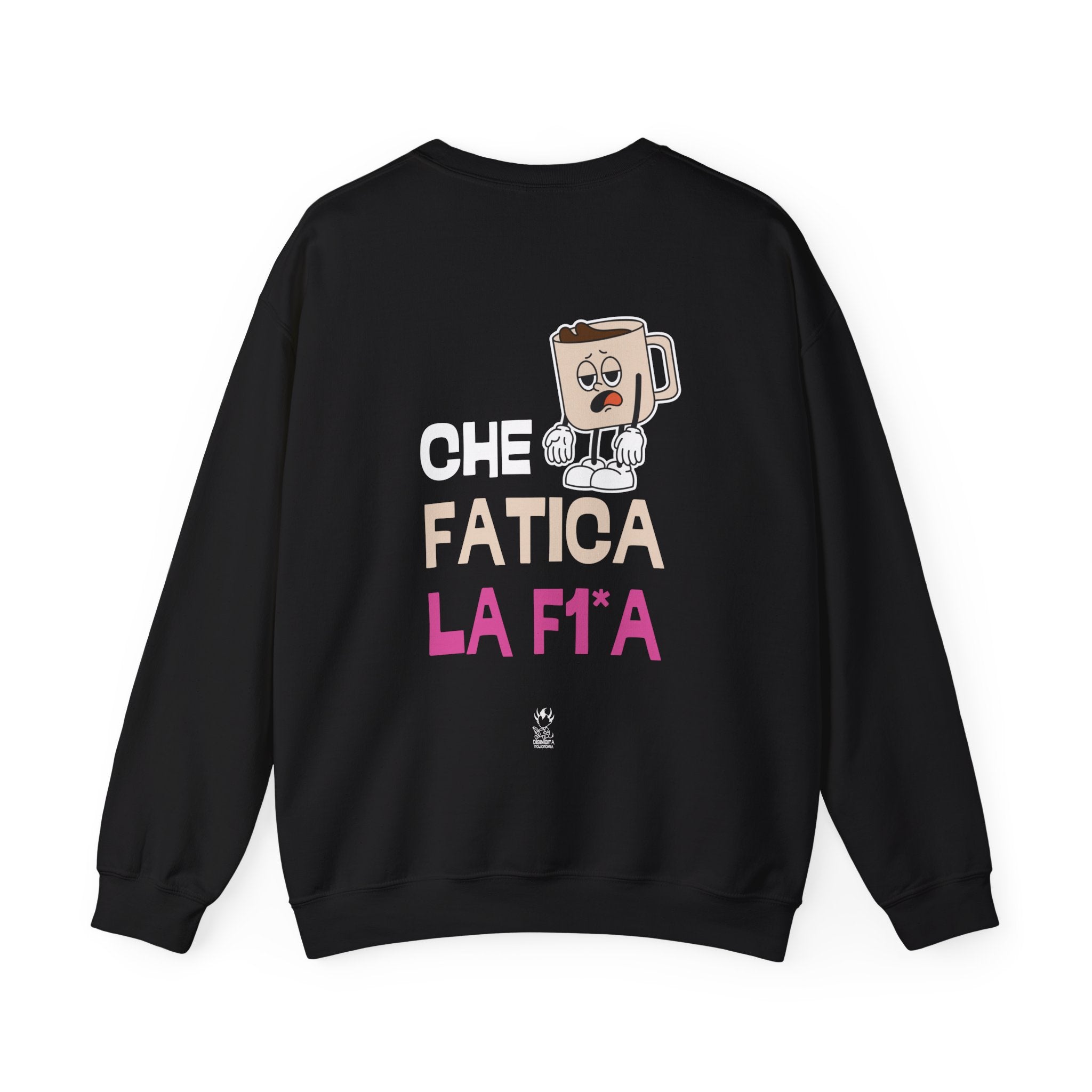 FELPA CHE FATICA LA F1*A (NERA E BLU NAVY)