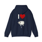 FELPA I LOVE PECORINA (NERA)