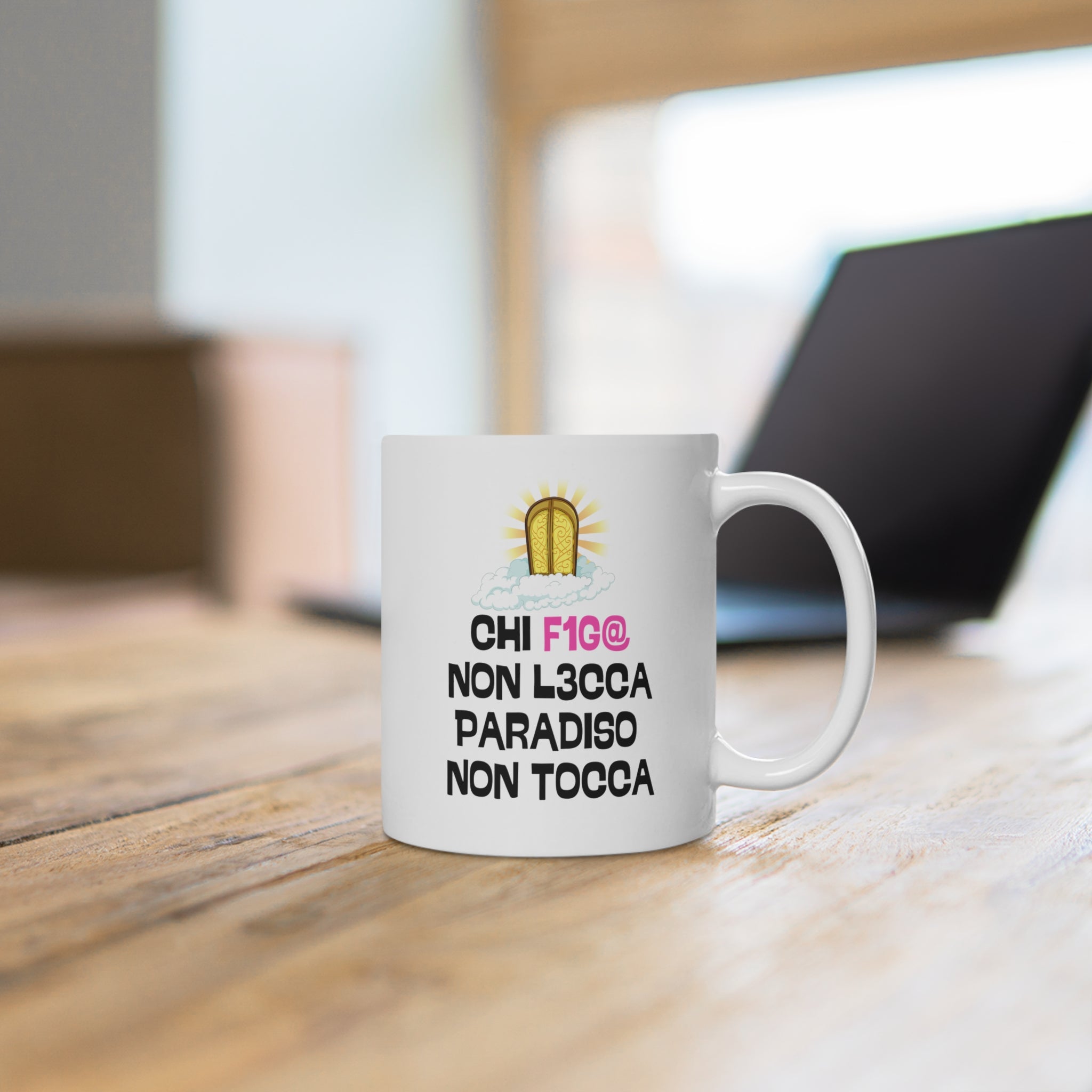 TAZZA CHI F1G@ NON L3CCA PARADISO NON TOCCA