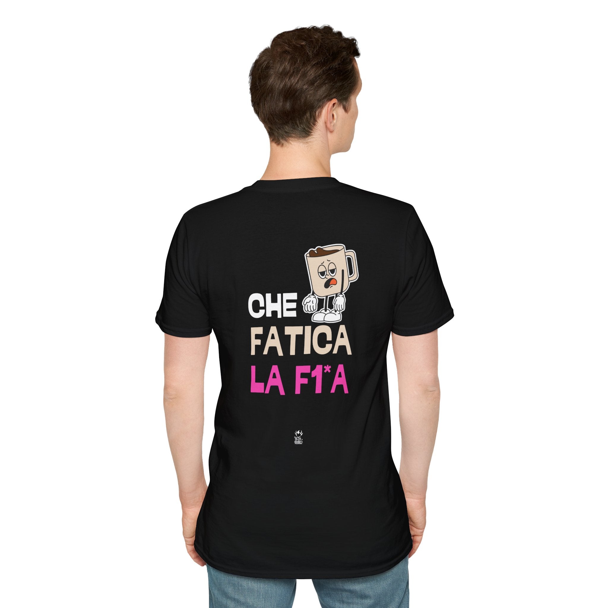T-SHIRT CHE FATICA LA F1*A (NERA)