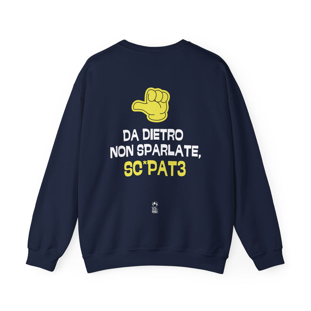 FELPA DA DIETRO NON SPARLATE