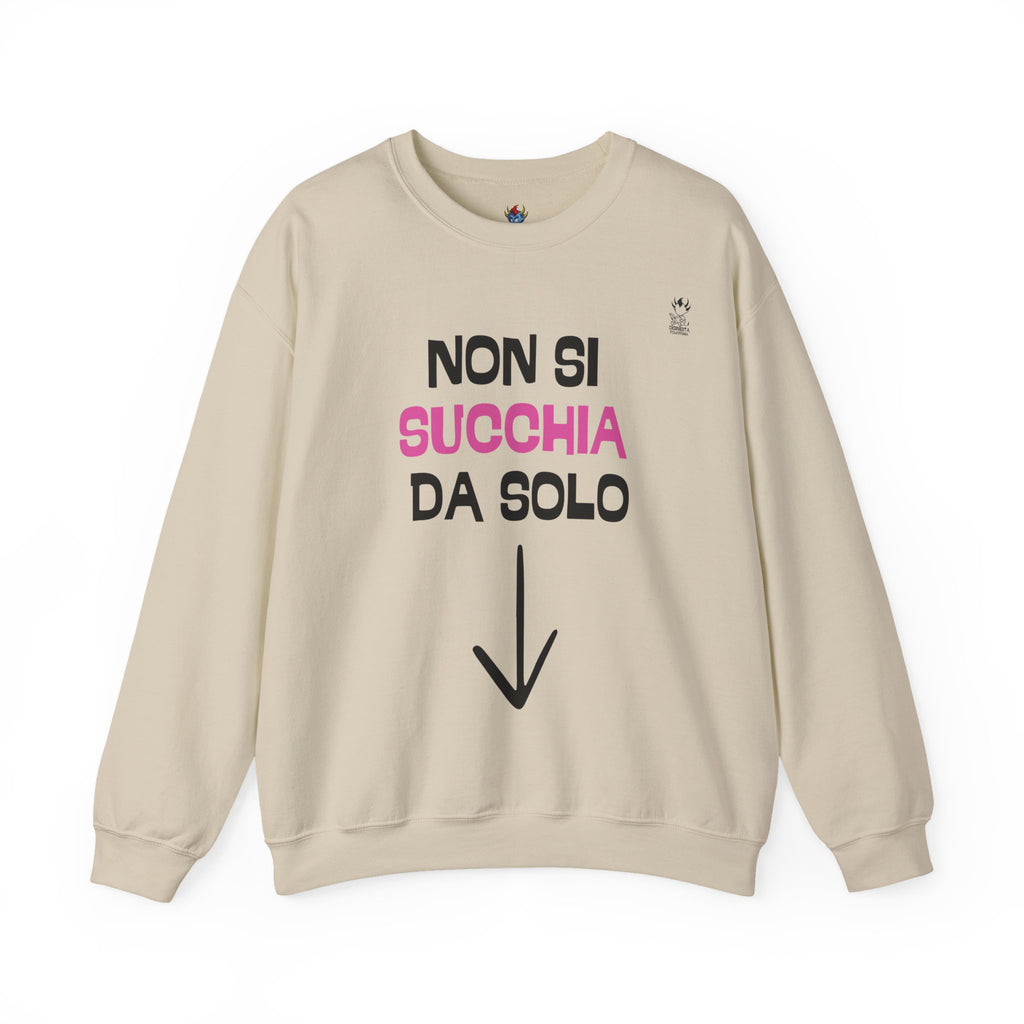 FELPA NON SI SUCCHIA DA SOL0