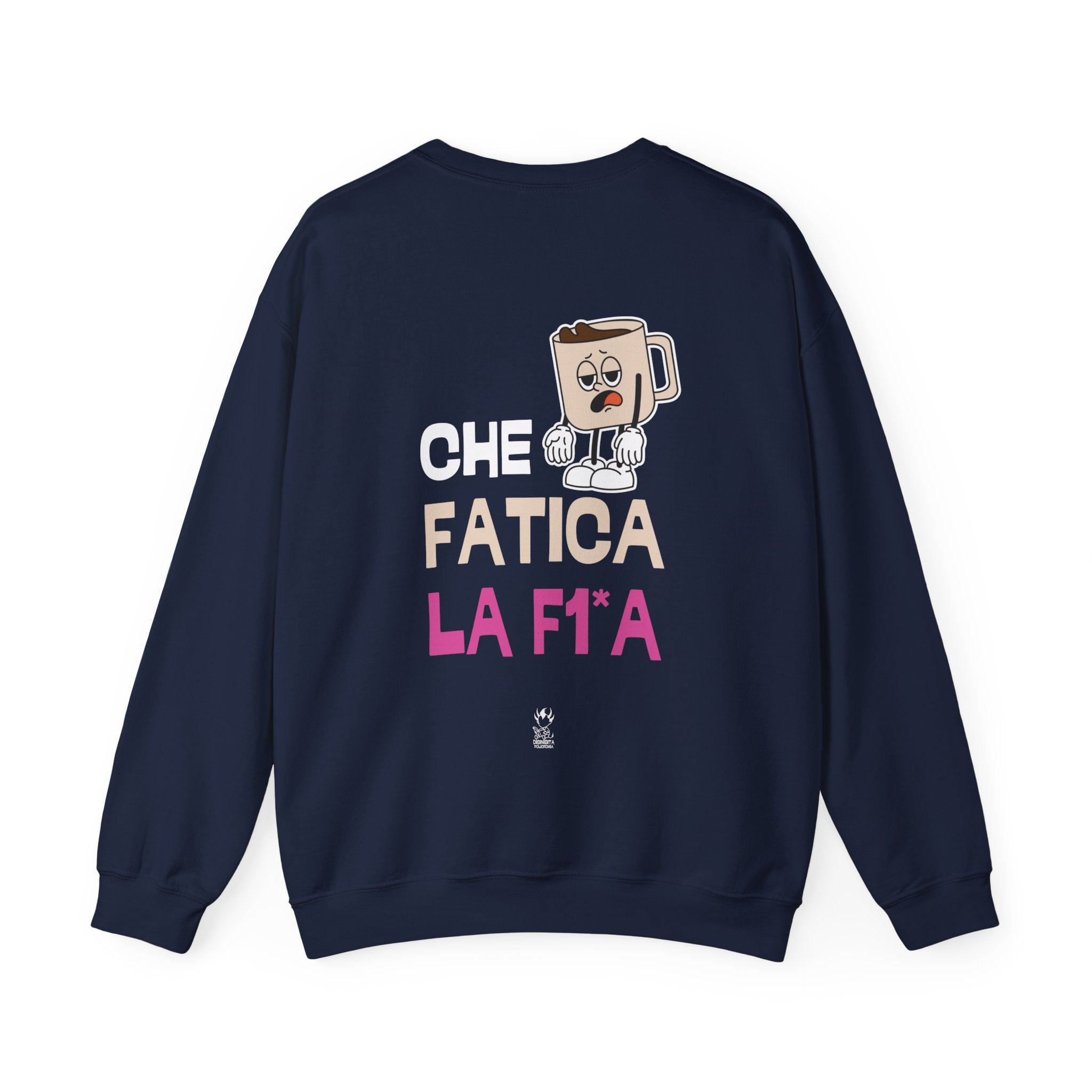 FELPA CHE FATICA LA F1*A (NERA E BLU NAVY)