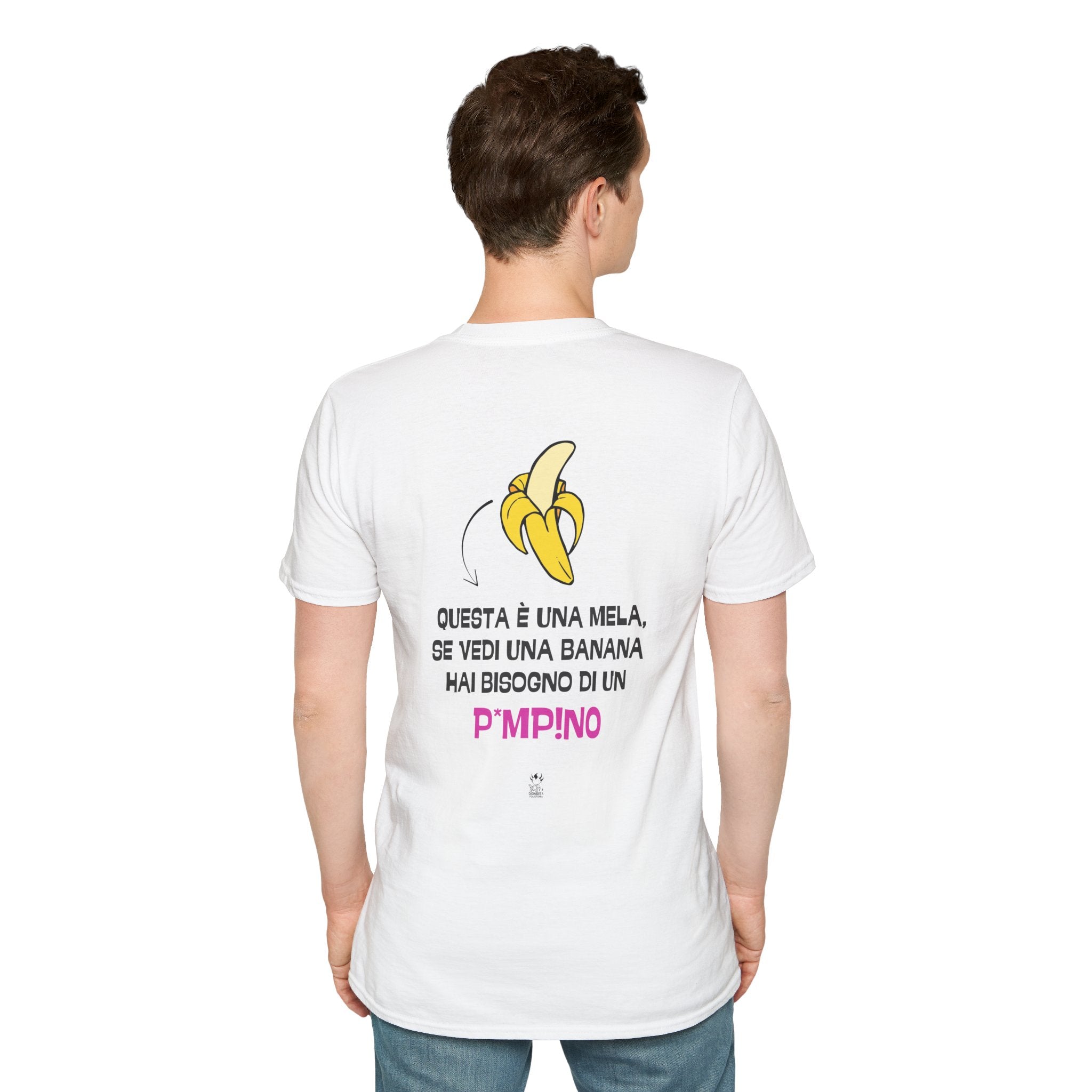 T-SHIRT MELA BANANA (BIANCA)