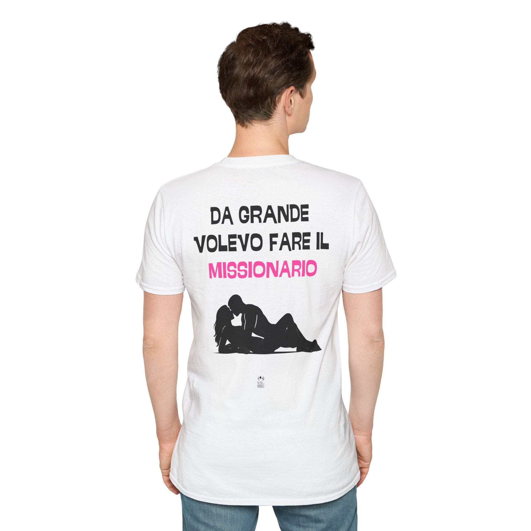 T-SHIRT DA GRANDE VOLEVO FARE IL MISSIONARIO