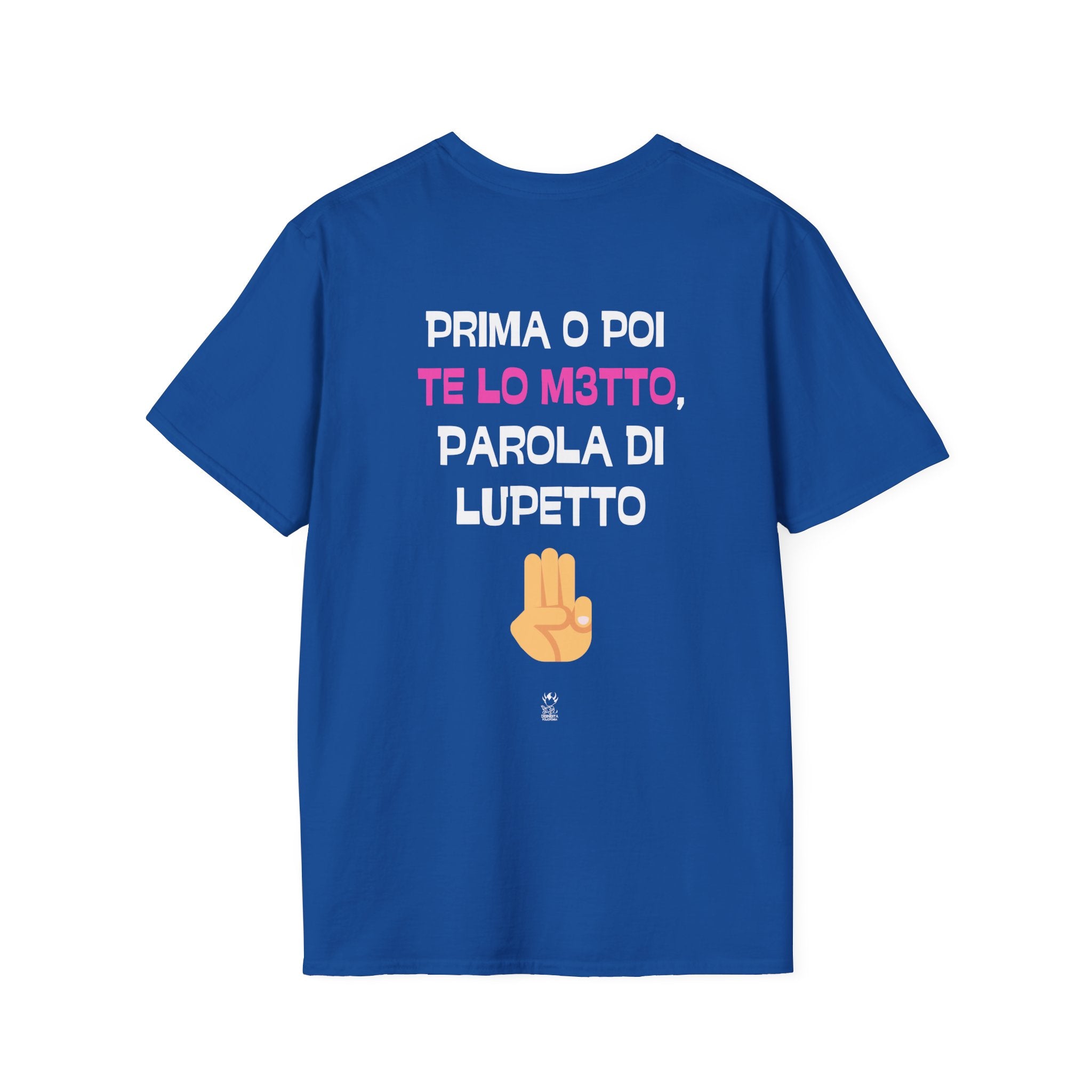 T-SHIRT PRIMA O POI TE LO M3TTO